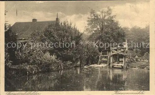 Luebbenau Spreewald Kannonmuehle Serie Spreewaldbilder Kat. Luebbenau