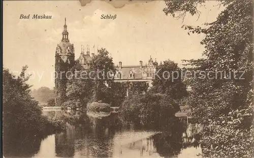 Bad Muskau Oberlausitz Schloss Kat. Bad Muskau