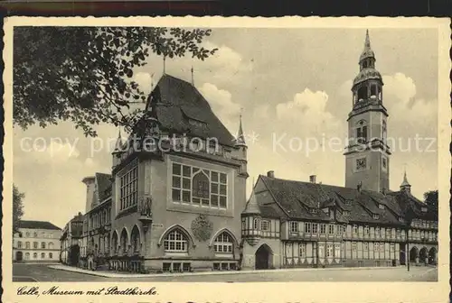 Celle Niedersachsen Museum Stadtkirche Kat. Celle