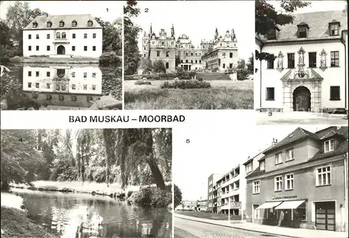 Bad Muskau Oberlausitz Schloss Ruine Parkt Kirchstrasse Kat. Bad Muskau