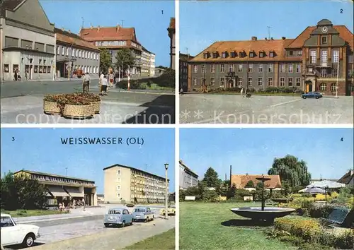 Weisswasser Oberlausitz Muskauer Strasse Rathaus Anlagen Kat. Weisswasser