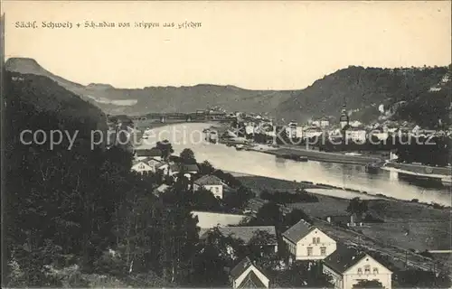 Bad Schandau Elbpartie Kat. Bad Schandau