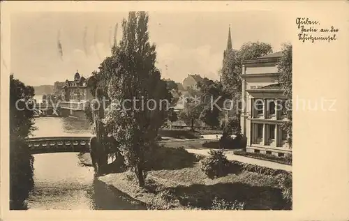 Guben Brueckenpartie Kat. Guben