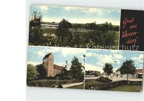 Wesendorf Niedersachsen Kirche Kat. Wesendorf