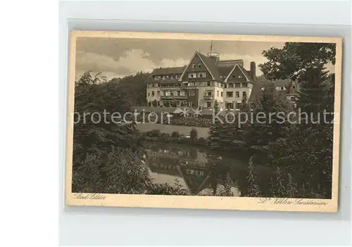 Bad Elster Dr. Koehlers Sanatorium Kat. Bad Elster