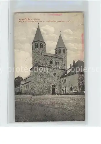 Bursfelde Alte Klosterkirche  Kat. Hann. Muenden