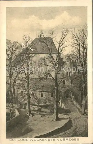 Wolkenstein Erzgebirge Schloss  Kat. Wolkenstein