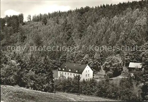 Wolkenstein Erzgebirge Ferienheim Waldmuehle  Kat. Wolkenstein