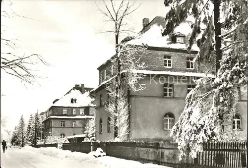 Reitzenhain Erzgebirge Genesungsheim  Kat. Marienberg