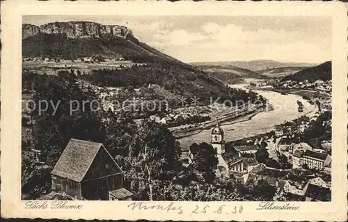 Lilienstein  Kat. Bad Schandau