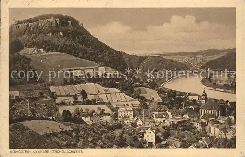 Koenigstein Saechsische Schweiz  Kat. Koenigstein Saechsische Schweiz