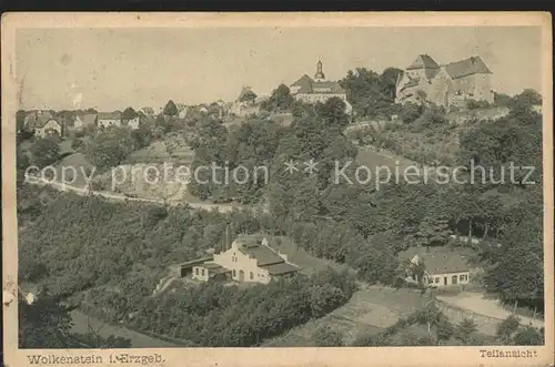 Wolkenstein Erzgebirge Schloss  Kat. Wolkenstein