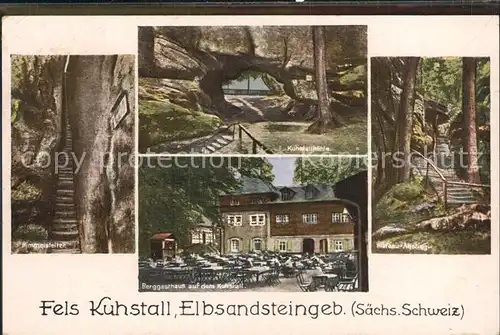 Bad Schandau Kuhstall Berggasthaus Kuhstallhoehe  Kat. Bad Schandau