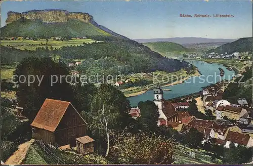 Lilienstein  Kat. Bad Schandau