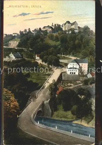 Wolkenstein Erzgebirge Schloss  Kat. Wolkenstein