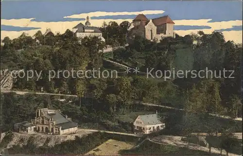 Wolkenstein Erzgebirge Schloss Kirche  Kat. Wolkenstein