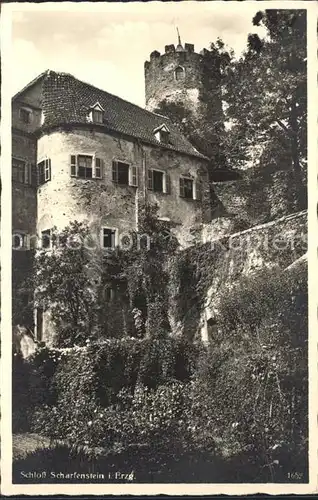 Scharfenstein Erzgebirge Schloss  Kat. Drebach