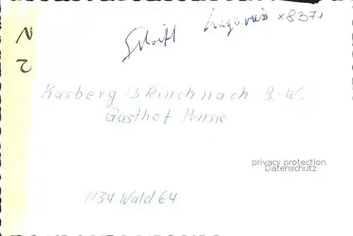 Kasberg Rinchnach Gasthof Zur Post Liegewiese / Rinchnach /Regen LKR