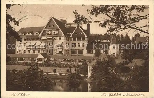 Bad Elster Dr Koehlers Sanatorium Kat. Bad Elster