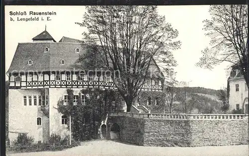 Lengefeld Erzgebirge Schloss Rauenstein Kat. Lengefeld Erzgebirge