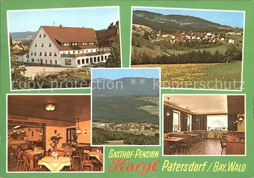 Patersdorf Gasthof Pension Kargel Kat. Patersdorf