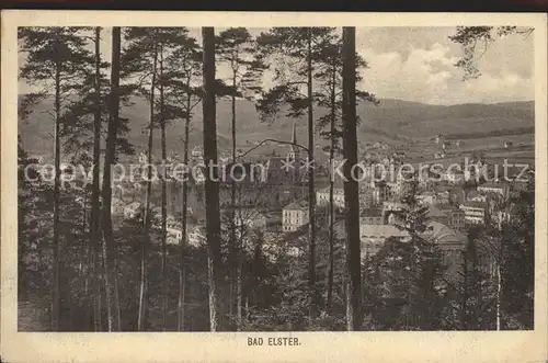 Bad Elster Stadtansicht Kat. Bad Elster