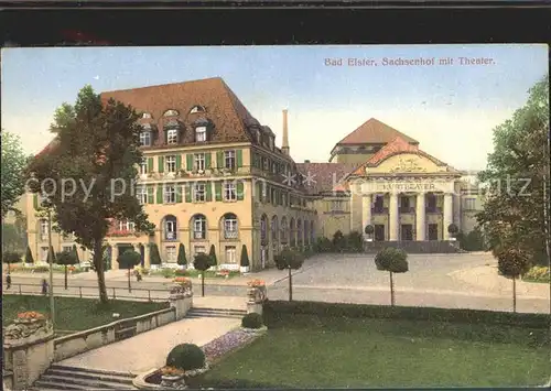Bad Elster Sachsenhof Theater Kat. Bad Elster