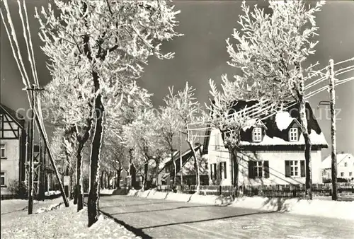 Reitzenhain Erzgebirge Winter Kat. Marienberg