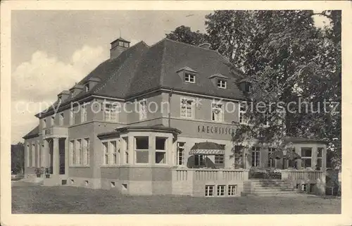 Berggiesshuebel Kurhotel Saechsisches Haus Kat. Bad Gottleuba Berggiesshuebel