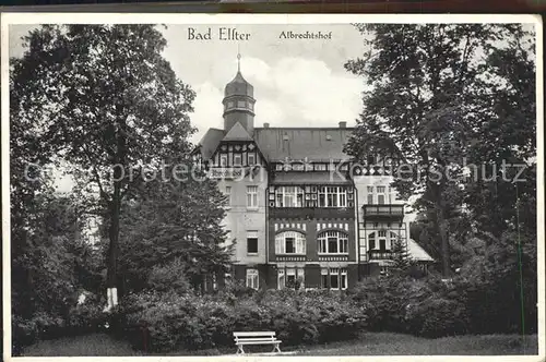 Bad Elster Albrechtshof Kat. Bad Elster