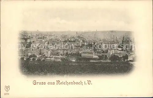 Reichenbach Vogtland Stadtansicht Kat. Reichenbach