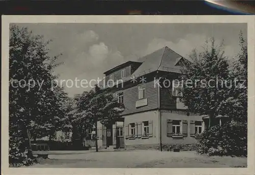 Netzschkau Kinderheim Schoensicht Kat. Netzschkau