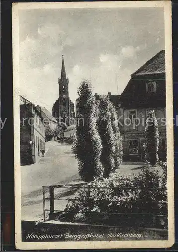 Berggiesshuebel Kirchberg Kat. Bad Gottleuba Berggiesshuebel