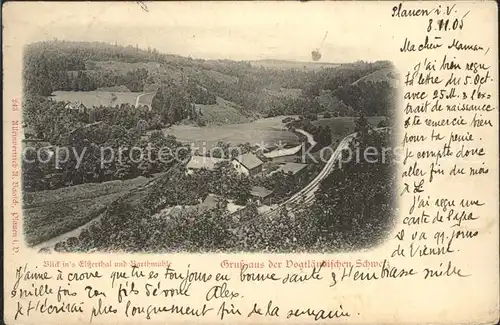 Plauen Vogtland Elstertal Barthmuehle Kat. Plauen