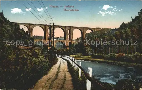 Plauen Vogtland Elstertalbruecke Kat. Plauen