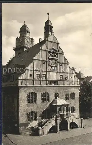 Plauen Vogtland Rathaus Kat. Plauen