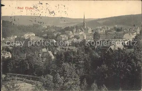 Bad Elster Stadtansicht Kat. Bad Elster