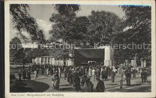 Bad Elster Morgenkonzert Badeplatz Kat. Bad Elster