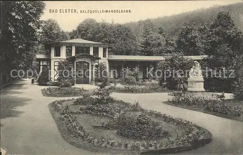 Bad Elster Salzquelle  Wandelbahn Kat. Bad Elster