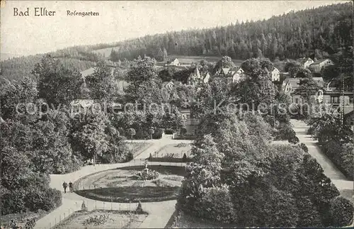 Bad Elster Fliegeraufnahme Rosengarten Kat. Bad Elster