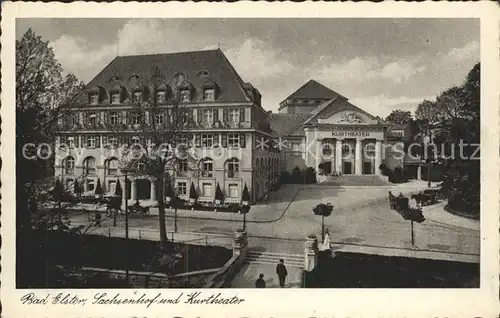 Bad Elster Sachsenhof Kurtheater Kat. Bad Elster