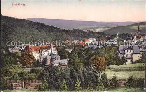 Bad Elster Stadtansicht Kat. Bad Elster