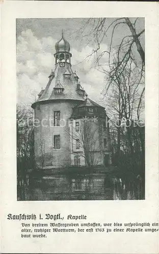 Kauschwitz Kapelle Kat. Plauen