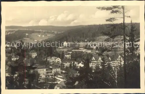 Bad Elster Blick vom Brunnenberg Kat. Bad Elster