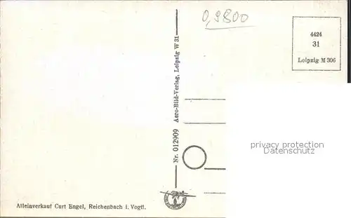 Reichenbach Vogtland Postamt Kat. Reichenbach
