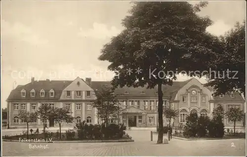 Falkenstein Vogtland Bahnhof Kat. Falkenstein Vogtland