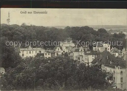 Eberswalde Teilansicht Kat. Eberswalde Waldstadt