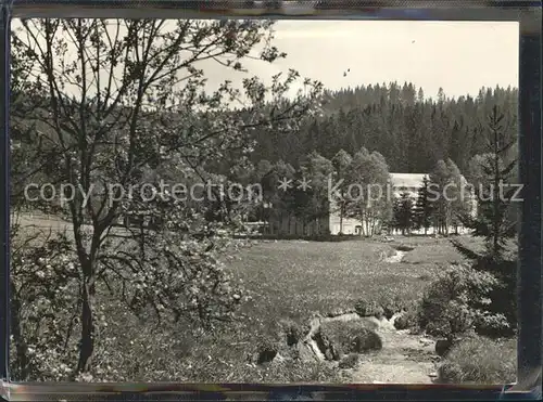 Gruenbach Vogtland FDGB Heim Druckersmuehle Kat. Gruenbach Vogtland