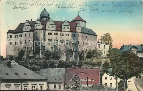 Zschopau Schloss Wildeck Kat. Zschopau