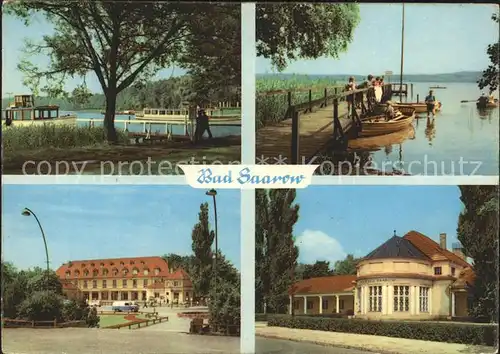 Bad Saarow Scharmuetzelsee Moorbad Kat. Bad Saarow